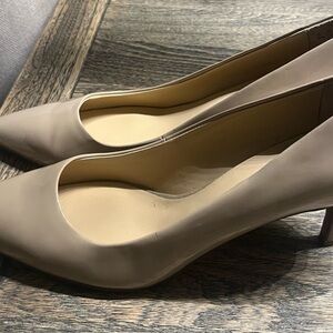 High heel nude shoes